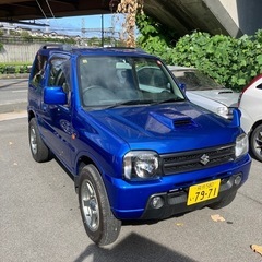 スズキ ジムニー 青色 JB23S 車検1年以上 ノーマル
