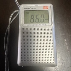 AM.FM.液晶ハンディラジオ
