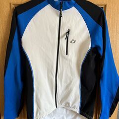 サイクルジャージ　長袖　サイクルベースアサヒ製　サイズL　秋冬用