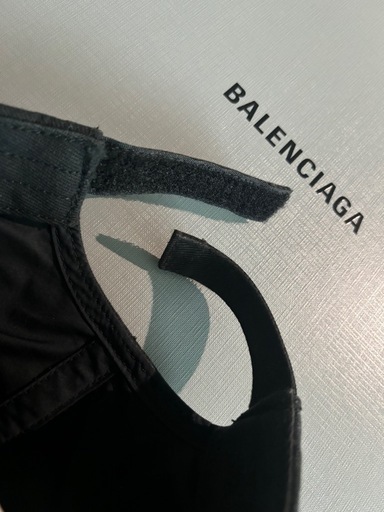 バレンシアガ　BB MODEロゴキャップ　L size  男女兼用