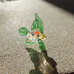 ミニチュアガラス細工　熱帯魚
