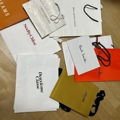 ブランド　ショップ袋の画像