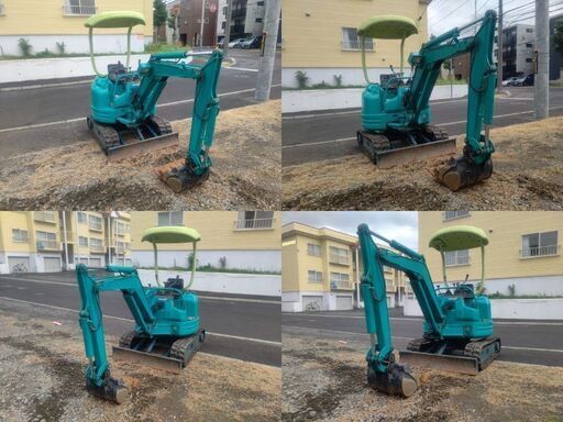 札幌より ヤンマー VIO15 油圧ショベル バックホー ユンボ 道内陸送可能