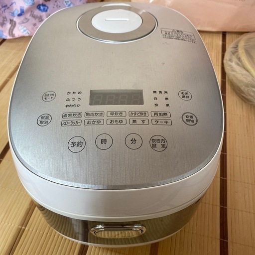 1〜5.5合　土鍋加工炊飯器