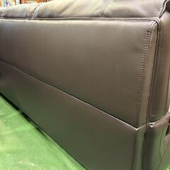 【愛品館八千代店】SHEER　3人掛本革ソファ（DBR）の画像