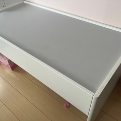 IKEA DUNDRA アクティビティテーブル DUNDRA activity table with storage, white/gray - IKEA