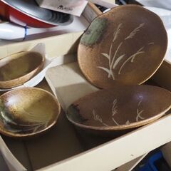 和皿４枚セット、未使用、１３ｘ２、２０ｘ１、２３ｘ１