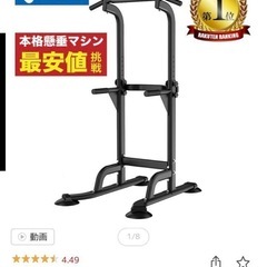売り切れ　WASAI 懸垂器具 ぶら下がり健康器 チンニングスタンド MK301の画像