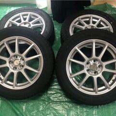 【取引中】KENDA KR36 ICETEC NEOスタッドレスと16インチアルミホイール付きの４本セット