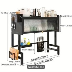 キッチン乾燥キャビネットの上の画像