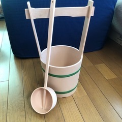 手桶と柄杓のセット