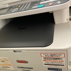 【美品】複合機　OKI MC363 ファックス、コピー、スキャンの画像