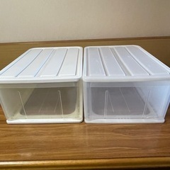 ニトリ  衣装ケース　2個セットの画像