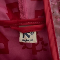 【超〜キュート♪】⭐︎美品⭐︎RagMartラグマート☆ポンチョ90cm袋付き^_^の画像