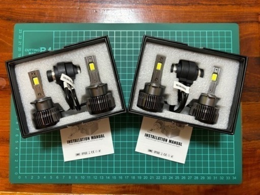 LEDヘッドライトバルブ　D2S/R  30000LM 純正HIDから交換できます！