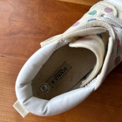 DOUBLE B ミキハウス ハイカットスニーカー 18cmの画像