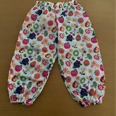 【可愛い♪】⭐︎美品⭐︎Solbyソルビィ ポンチョ上下セット♪90cm 袋付きの画像