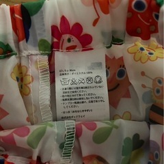 【可愛い♪】⭐︎美品⭐︎Solbyソルビィ ポンチョ上下セット♪90cm 袋付きの画像