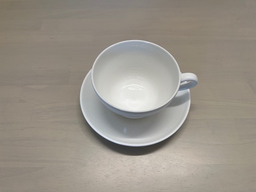 Wedgwood ティーカップ・ソーサー 白 陶器　6セット
