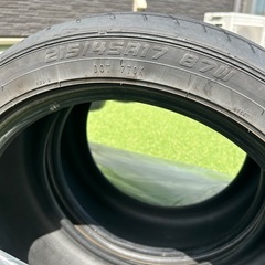 DUNLOPタイヤ2本　215/45R17の画像