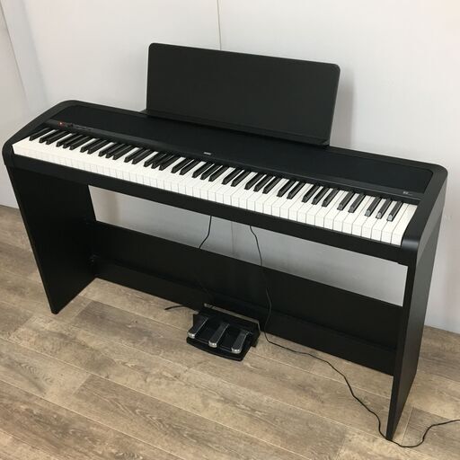 9/25 終 KORG コルグ 電子ピアノ B2 ブラック 黒 2020年製 動作確認済み 24i菊HG