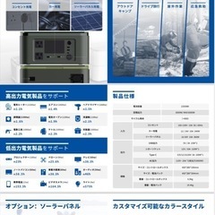 YOSHOPO Y3000ポータブル電源の画像