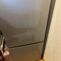 冷蔵庫　AQUA グレー