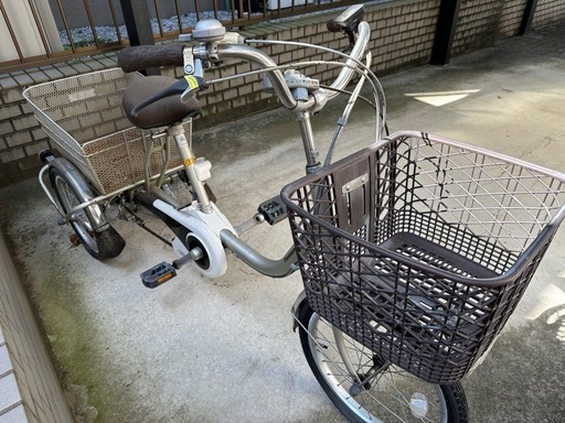 パナソニック　電動三輪車　電動アシスト自転車