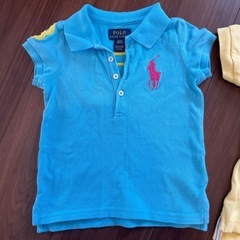 POLOとLACOSTEのポロシャツの画像
