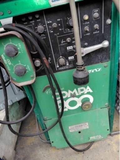 溶接機実動 tig日本の2台ブランド⭕️ダイヘン