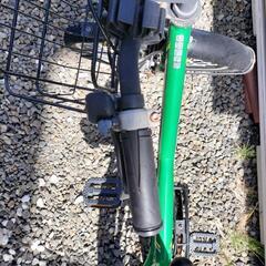 子供自転車パンクしてますの画像