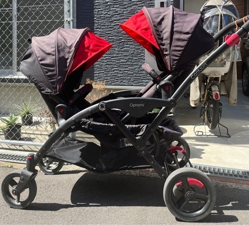 2人乗りベビーカー♪コルクラフト コンツァーズ