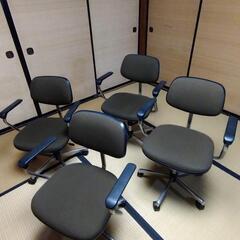 コクヨ　事務用椅子　4脚