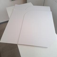 未使用品 卓上 デスク パーテーション 段ボール製 組立式 の画像