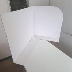 未使用品 卓上 デスク パーテーション 段ボール製 組立式 の画像