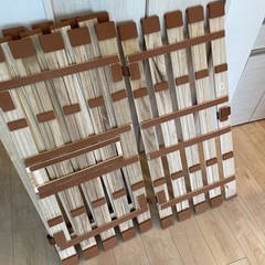 シングルすのこ(ニトリ)  2セットの画像