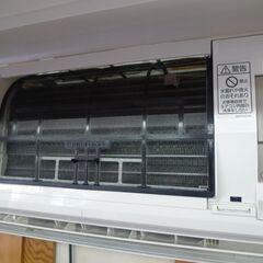 【水戸市限定】中古 パナソニック ルームエアコン 4.0Kw 主に14畳用 2018年製 標準設置費込セットの画像
