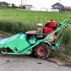 茨城県常総市から　HMD-91 バロネス ハンマーナイフ 自走式草刈機　引き取り限定出品の画像