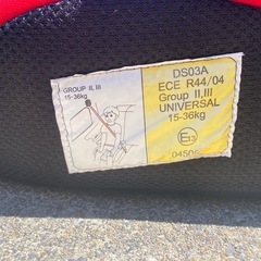 ジュニアシート⭐︎中古　　の画像