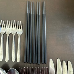 スプーン•フォーク•箸セットの画像