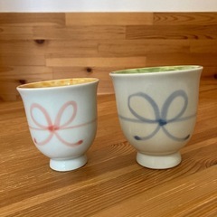 湯呑　マグカップ　夫婦　カップル　富士山　WABISABI おしゃれの画像