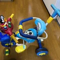 おもちゃ三輪車 の画像