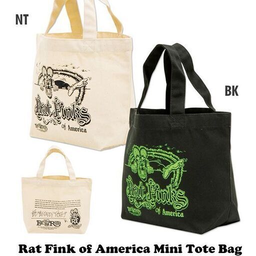 Rat Fink of America ミニ トート バッグ【ラットフィンク】