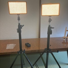 YouTuber スタートセット(スタンドLED照明✖️2、コン...