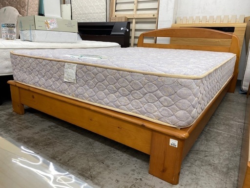 【愛品館 江戸川店 ダブル】FrenceBed（フランスベッド） ダブルベッド ID:153-019256-007