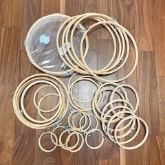 刺繍枠　大小40個セット