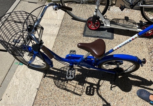 【お譲り先決まりました！】ピープルシリーズ、かじとりピープル people いきなりじてんしゃ