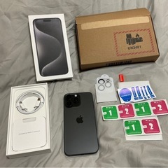 【iPhone15ProMax】 256GB ブラック SIMフリー