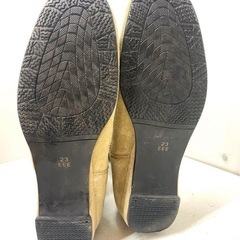 Hush Puppies ハッシュパピー ロングブーツ 天然皮革 スウェードの画像