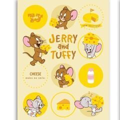 ゆうパック着払い　　新品　トムとジェリー　おやすみタオルケット